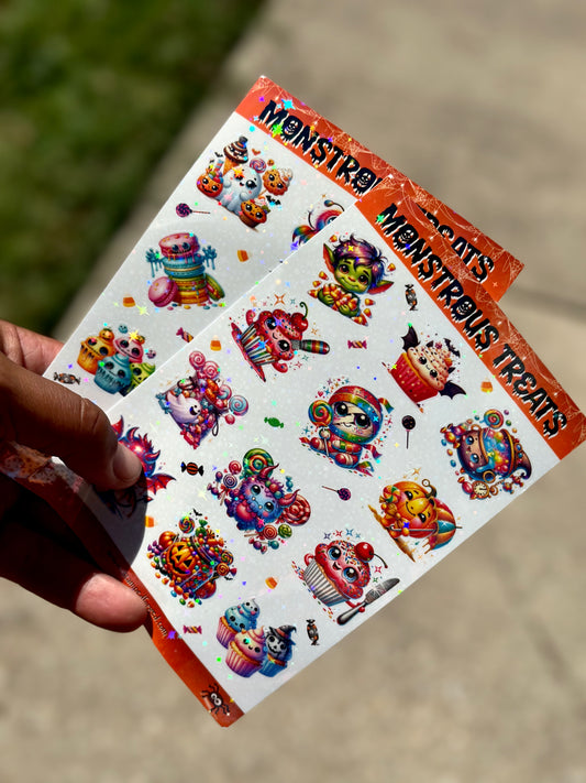 🎃 Monstrous Treats Sticker Sheet